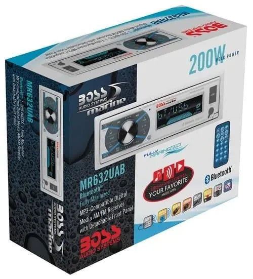 BOSS Audio Systems MR632UAB USB, AUX Girişli Bluetoothlu Marin Teyp BOSS Audio