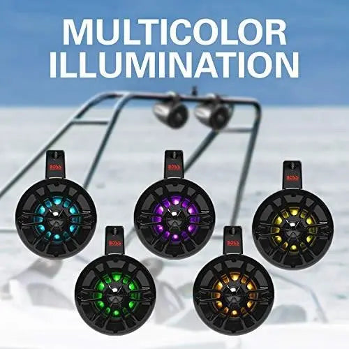 BOSS Audio Systems MRWT40RGB Renkli Waketower Marin Hoparlör BOSS Audio