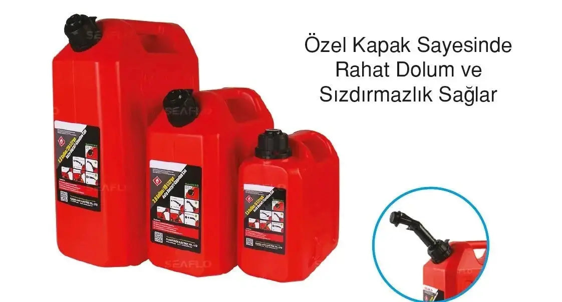 Benzin Bidonu 5 Litre Seaflo