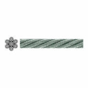 Beyaz Kaplı (izloleli) Paslanmaz Halat (7x19) 4-6 mm / Metre Fiyatıdır Mas Mare