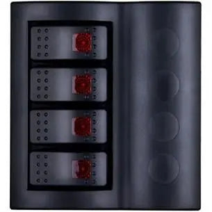 Bfy 4'lü Switch Panel, Işıklı ve Otomatik Sigortalı Bfy