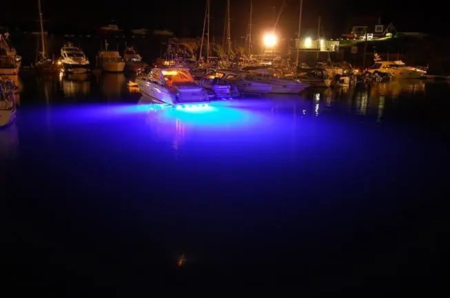 Bluefin Led Piranha P12 Su Altı Lambası 7250 Lümen Mavi Beyaz 12/24V Bluefin Led