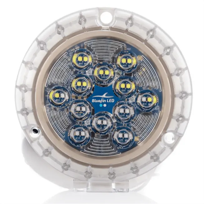 Bluefin Led Piranha P24 Su Altı Lambası 11000 Lümen Mavi Beyaz 12/24V Bluefin Led