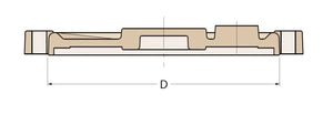 Bronz Kapak 1162 Serisi 3/8'' - 1/2'' İçin GUIDI