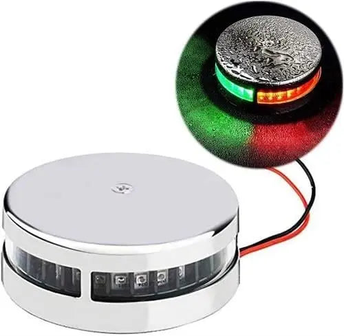 Burun İskele Sancak Feneri Krom 12V Led Sealux