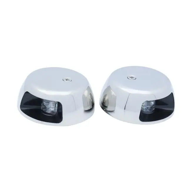 Burun İskele Sancak Feneri Krom Takım 12V Led Sealux