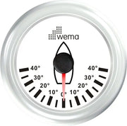 DÜMEN AÇI GÖSTERGESİ 52 mm BEYAZ/BEYAZ WEMA
