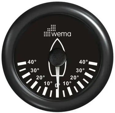 DÜMEN AÇI GÖSTERGESİ 52 mm SİYAH/SİYAH WEMA