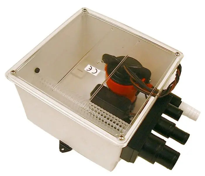 DUŞ TAVASI SHOWER SUMP MULTIPORTS 1000 GPH 12V 61 LT/DK SPX JOHNSON PUMP