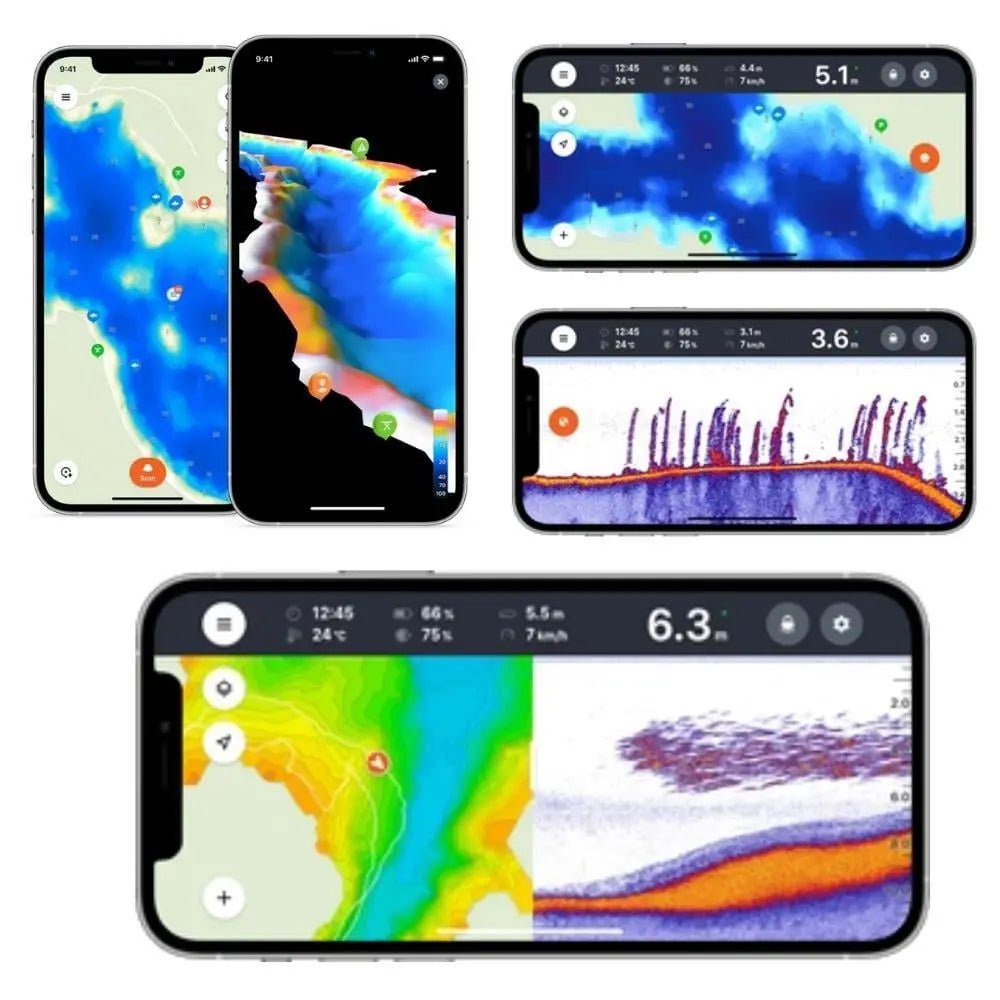Deeper Smart Sonar CHIRP+2 GPS Balık Bulucu Mas Mare