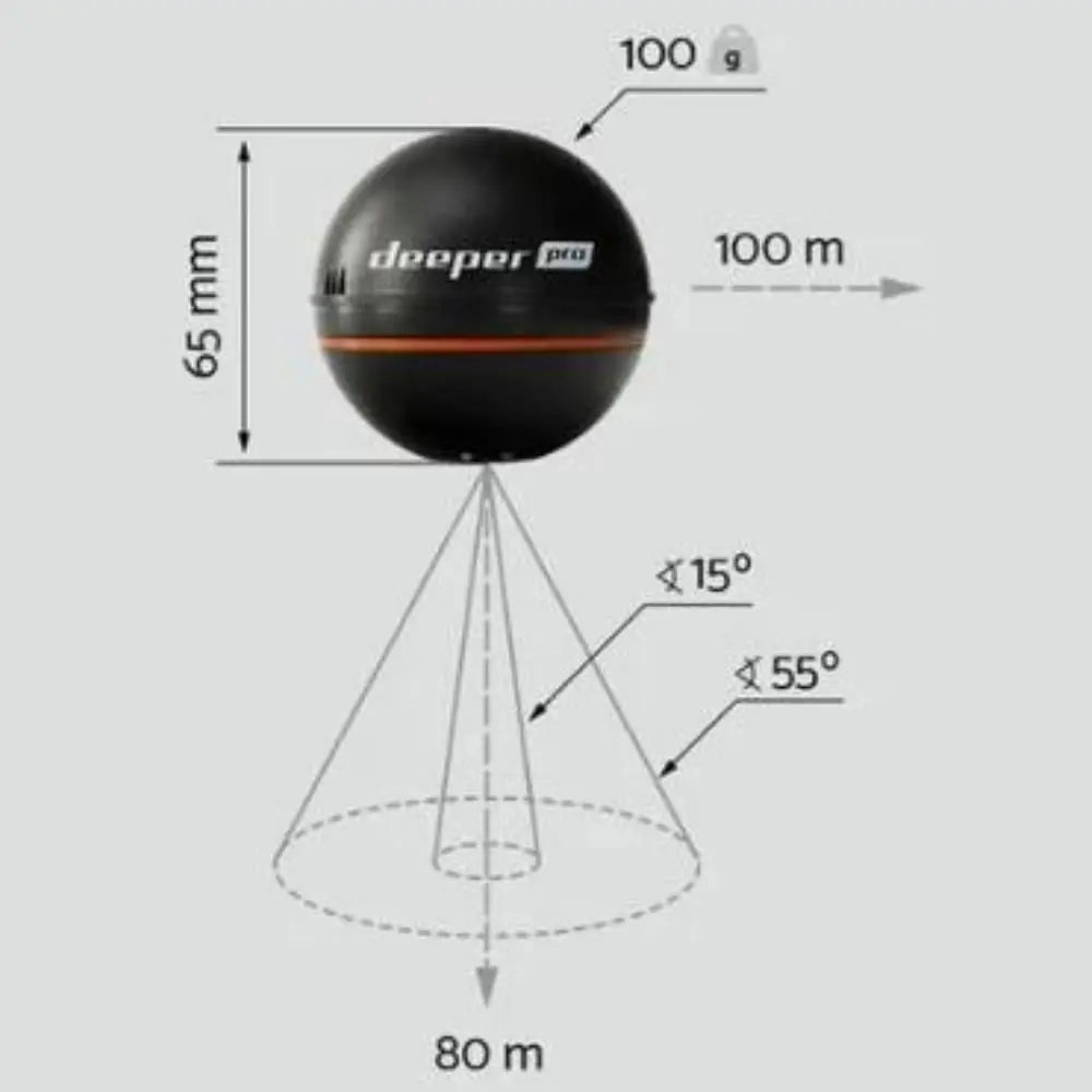Deeper Smart Sonar Pro Balık Bulucu Deeper