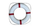 Dekoratif Can Simidi 55 cm Beyaz Mas Mare