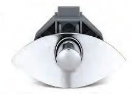 Dolap Kulbu Basmalı Oval Çap: 20 mm Mas Mare