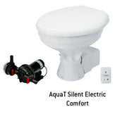 Elektrikli Büyük Taş Tuvalet Aquat Toilet Silent Electric Comfort 12V SPX JOHNSON PUMP
