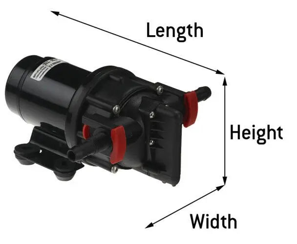 HİDROFOR AQUA JET WPS 2.4 GPM 24V BSP 2.8 BAR 9 LT/DK SPX JOHNSON PUMP