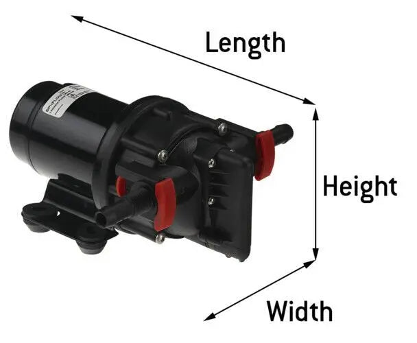 HİDROFOR AQUA JET WPS 2.9 GPM 12V BSP 2.8 BAR 11 LT/DK SPX JOHNSON PUMP