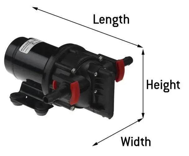 HİDROFOR AQUA JET WPS 2.9 GPM 24V BSP 2.8 BAR 11 LT/DK SPX JOHNSON PUMP