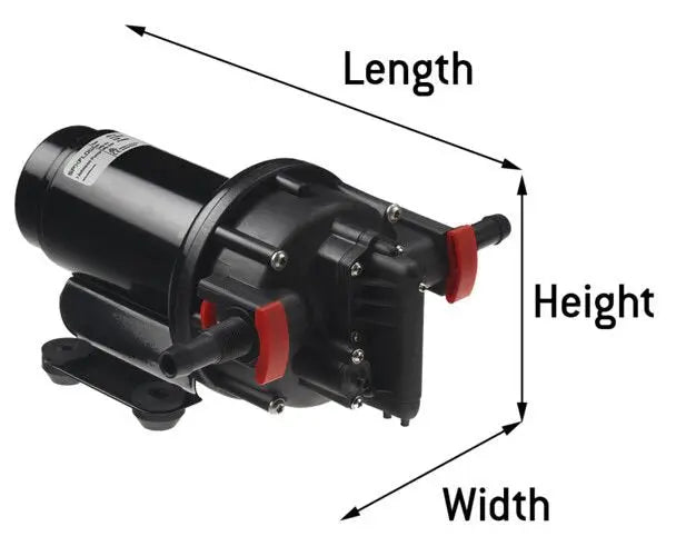HİDROFOR AQUA JET WPS 3.5 GPM 24V BSP 2.8 BAR 13 LT/DK SPX JOHNSON PUMP