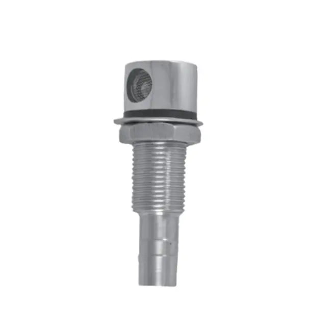 Hava Firarı Düz 1/2'' Krom Groco