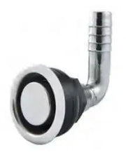 Hava Firarı Flanşlı Dirsek Krom 3/4â€ Marine Town