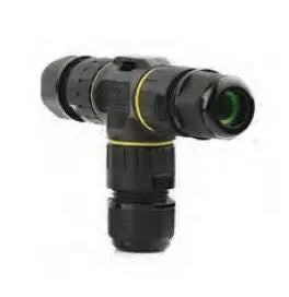 IP68 T Konnektör M16, 5 Pin, 400 V, 7.5 Amper, Kablo Aralığı 5-8 mm Mas Mare