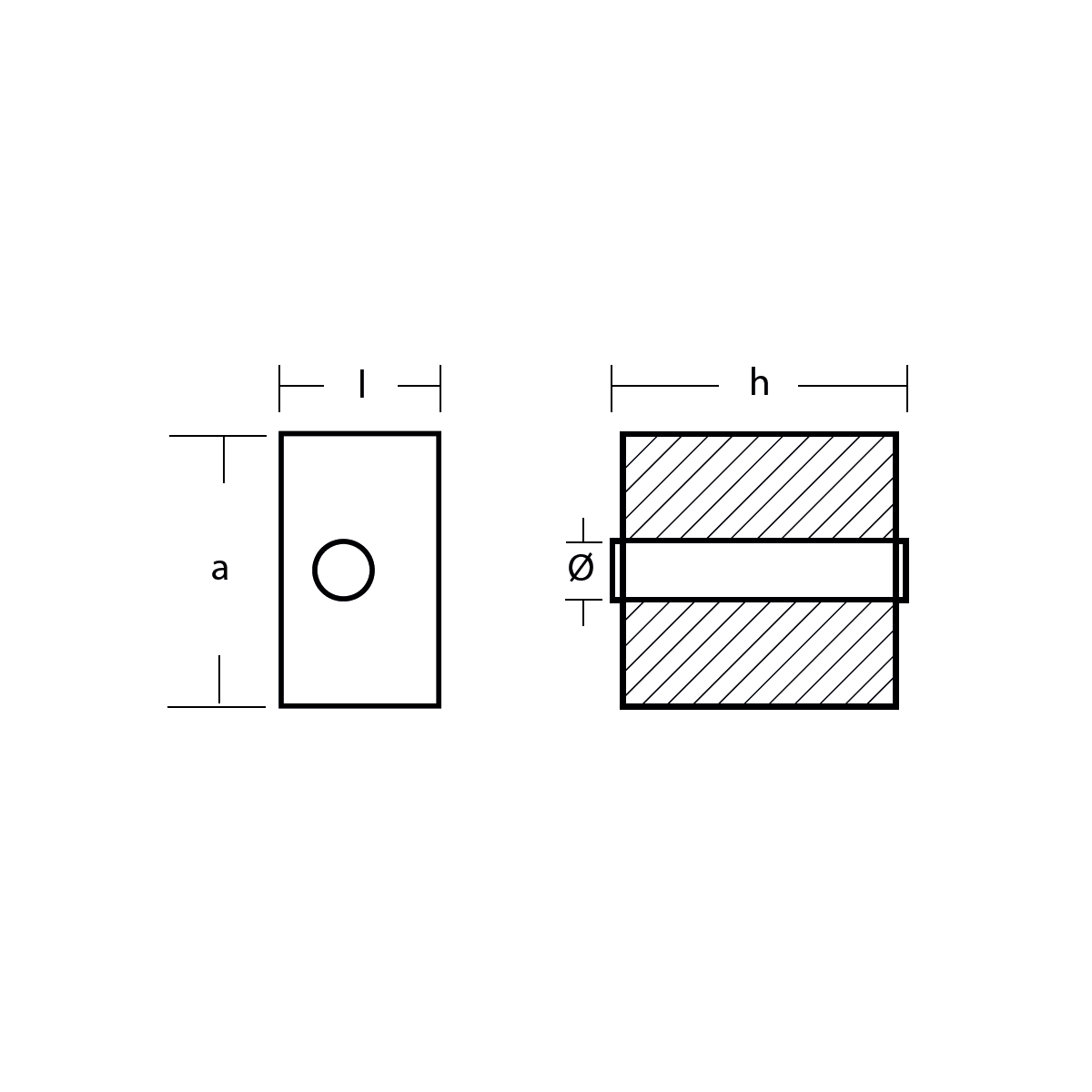 Johnson-Evinrude Gearcase Anode - Anodo a cubo per motori Omc-Johnson-Evinrude TECNOSEAL