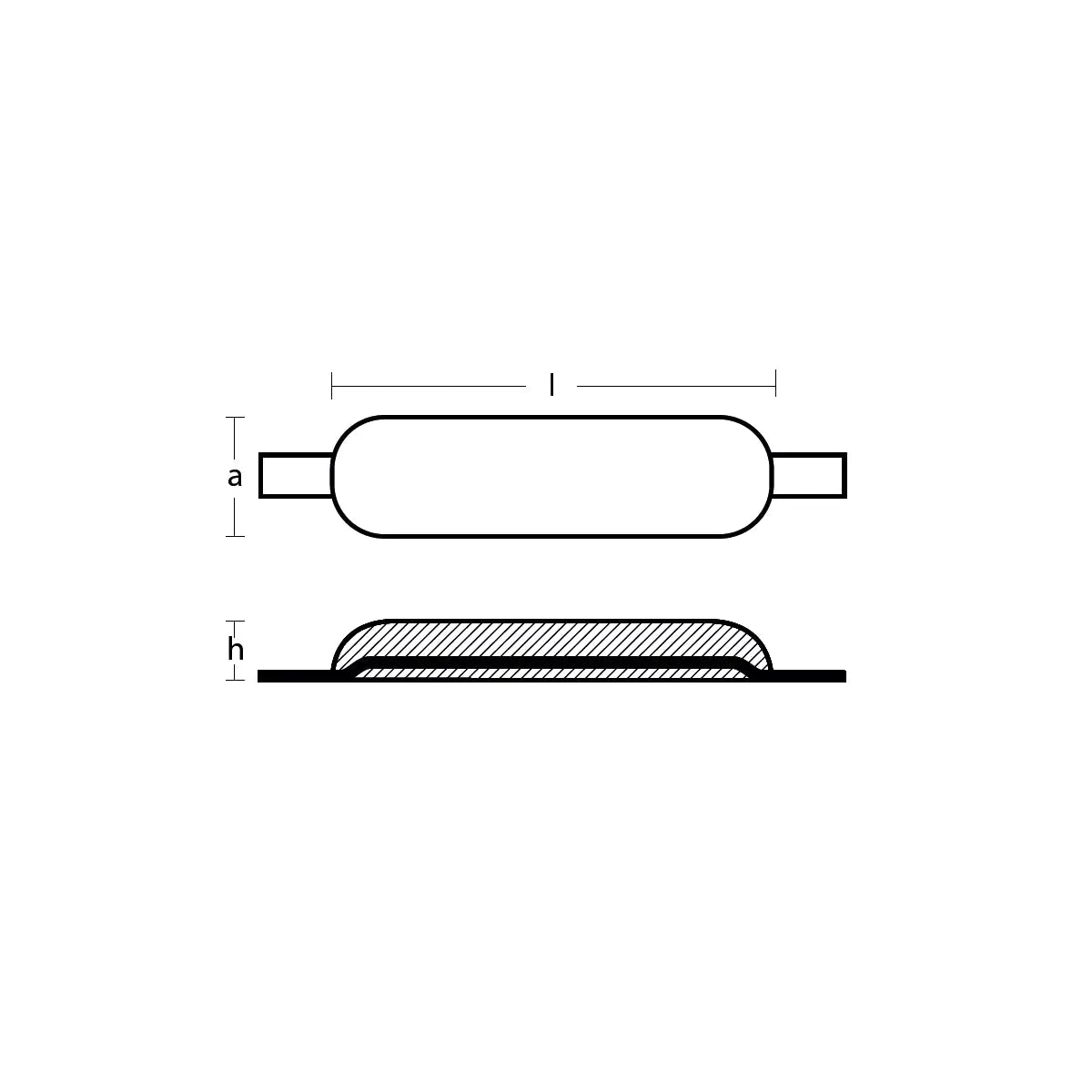 KAYNAK MONTELİ GÖVDE TUTYASI 1,8kg ALÜMİNYUM TECNOSEAL