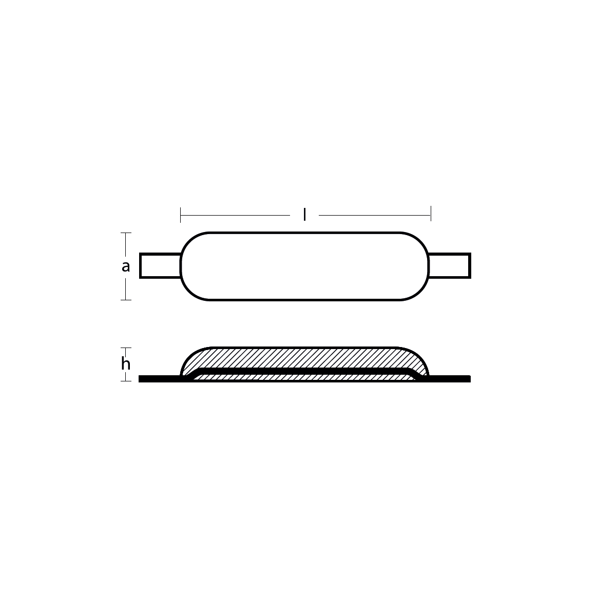 KAYNAK MONTELİ GÖVDE TUTYASI 4kg ALÜMİNYUM TECNOSEAL