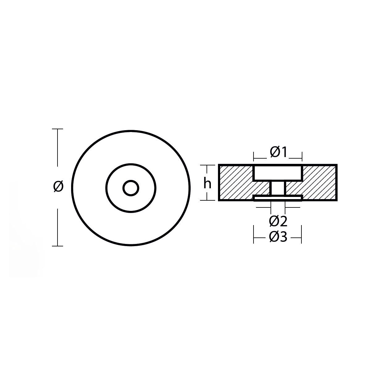 KIÇ AYNA TUTYASI 125*38mm ALÜMİNYUM TECNOSEAL