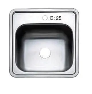 Kare Evye Musluk Delikli En:38, Boy: 38, Der.:15 cm Easterner