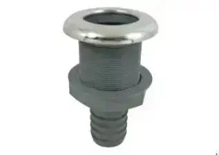 Krom Flanşlı Sintine Çıkışı Direk 1.1/4'' İç Ø:28 mm Nuova Rade
