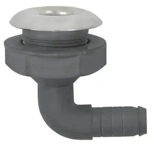 Krom Flanşlı Sintine Çıkışı Direk 1.1/2'' İç Ø:28 mm Marine Town