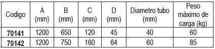 Krom Matafora Küçük A : 85 , B :100 cm LALIZAS