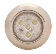 Krom Spot 12 V Gün Işıklı Çap: 76 mm Yük.: 12 mm 4 Ledli Easterner
