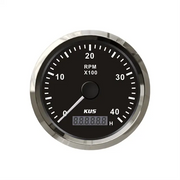 Kus 4'lü Temiz Su + Pis Su + Gri Su + 12V Voltmetre Göstergesi Beyaz 111mm Kus
