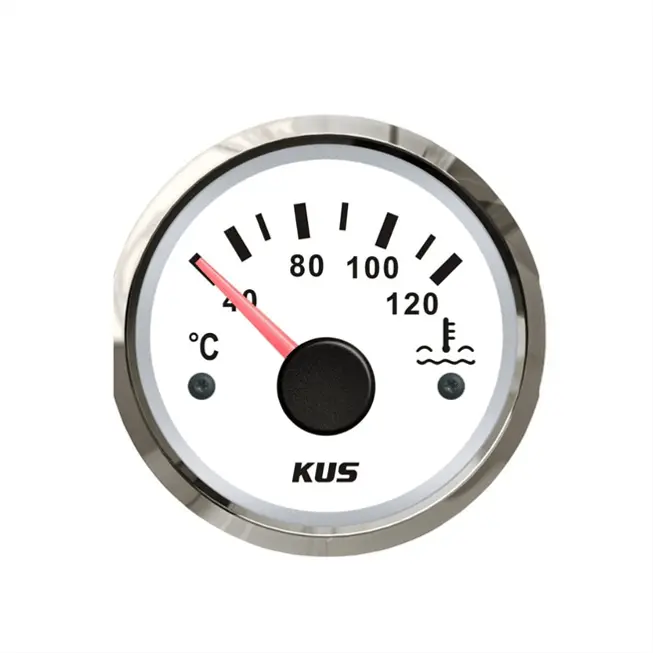 Kus Sürat Göstergesi 55 mph Beyaz 12-24V 85 mm Kus