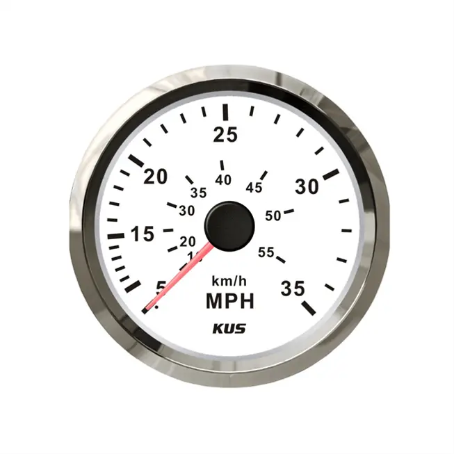 Kus Voltmetre Göstergesi Siyah 24V 52 mm Kus