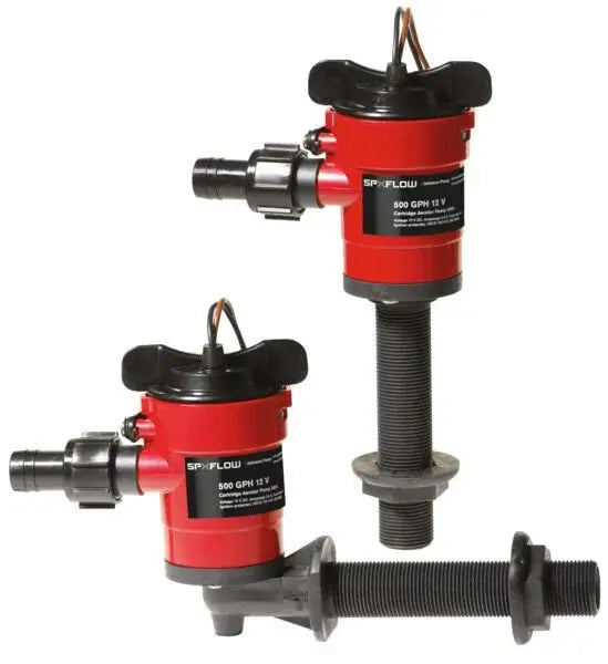 LİVAR POMPASI CARTRIDGE AERATOR PUMP 500 GPH 12V STRAIGHT 44 LT/DK SPX JOHNSON PUMP