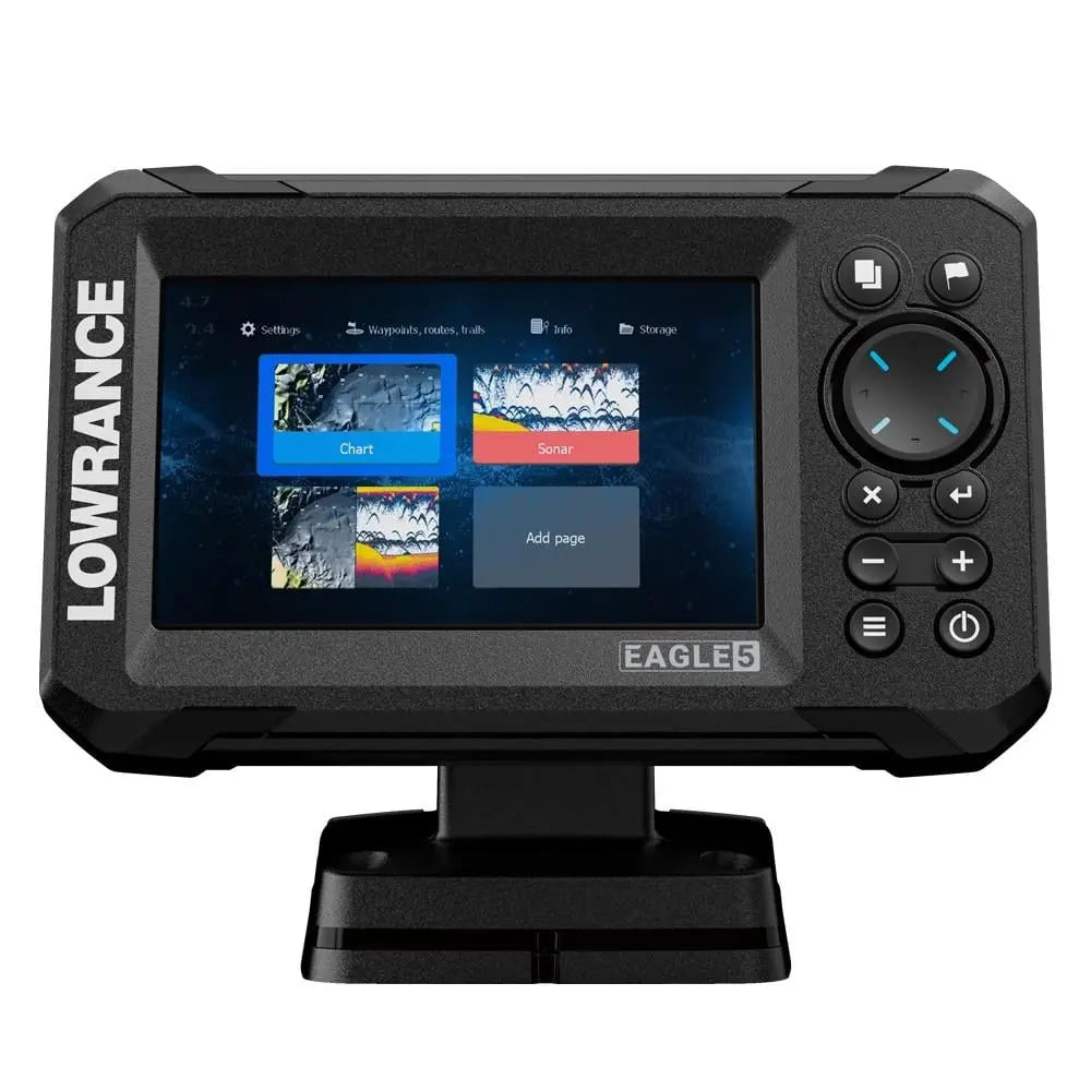 Lowrance Eagle 5 Balık Bulucu GPS 83/200 Türkçe Menü Lowrance