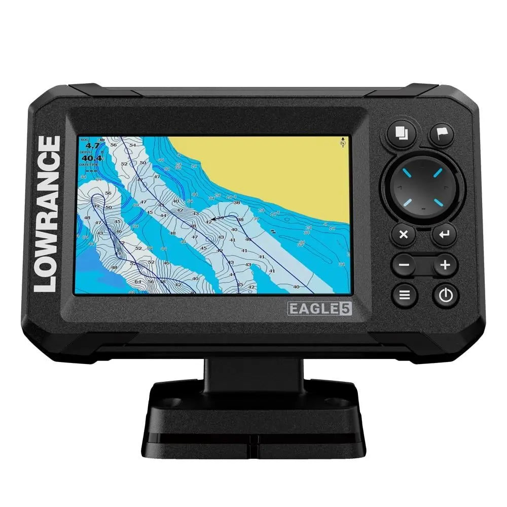 Lowrance Eagle 5 Balık Bulucu GPS 83/200 Türkçe Menü Lowrance