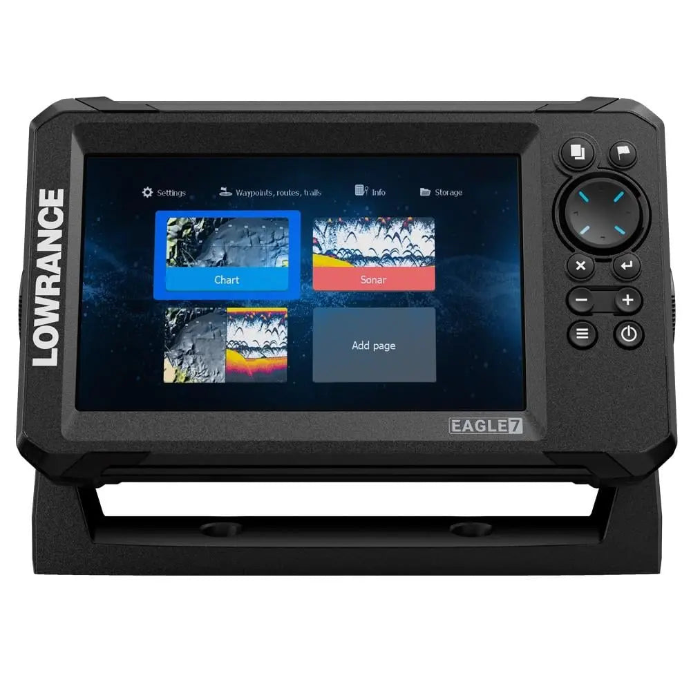 Lowrance Eagle 7 Balık Bulucu GPS 83/200 Türkçe Menü Lowrance