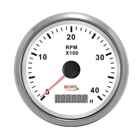 MORS Devir Göstergesi 4000 Rpm Beyaz Mors