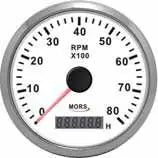 MORS Devir Göstergesi 8000 rpm Beyaz Mors