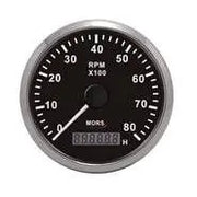 MORS Devir Göstergesi 8000 rpm Siyah Mors