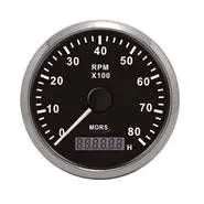 MORS Devir Göstergesi 8000 rpm Siyah Mors