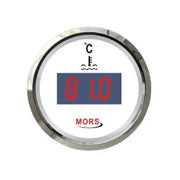 MORS Dijital Hararet Göstergesi 12-24V Beyaz Mors