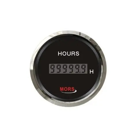 MORS Dijital Motor Zaman Saati 12-24V Siyah Mors