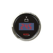MORS Dijital Voltmetre 12-24V Siyah Mas Mare