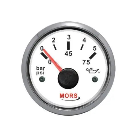 MORS Yağ Göstergesi 10 Bar Beyaz Mors