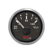 MORS Yağ Göstergesi 10 Bar Siyah Mors